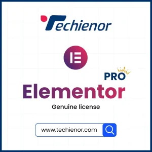 Elementor Pro Genuine License – 1 Year Original Subscription with Auto Updates