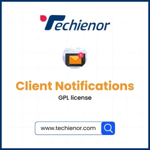 Client Notifications WHMCS Module